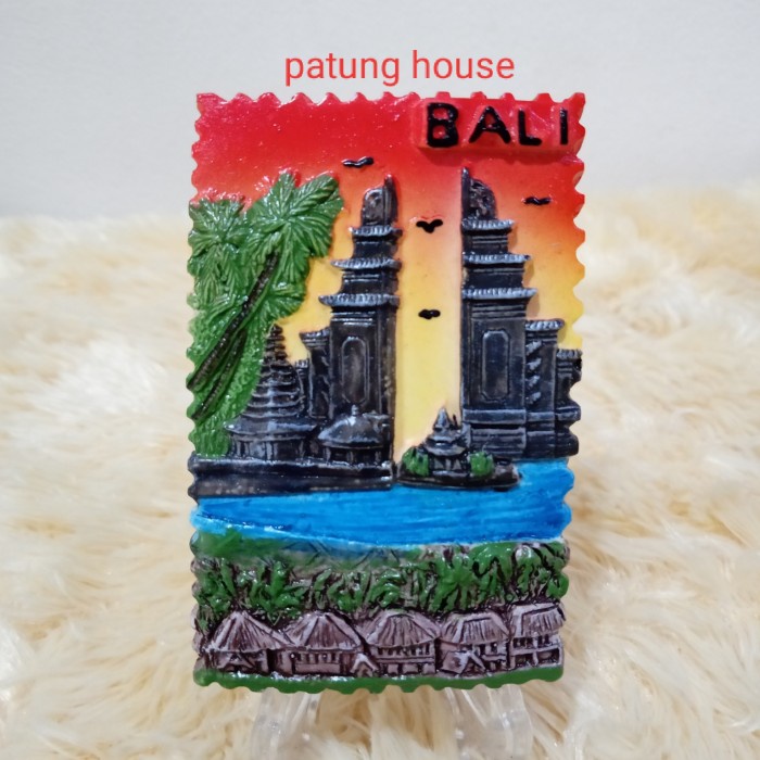 KULKAS-MAGNET- FRIDGE MAGNET TEMPELAN KULKAS SOUVENIR NEGARA INDONESIA BALI -MAGNET-KULKAS.