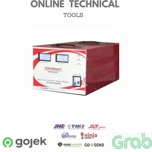 Stabilizer TOYOSAKI Original Stavolt Model SVC-5000 STABILISER LISTRIK NAIK TURUN