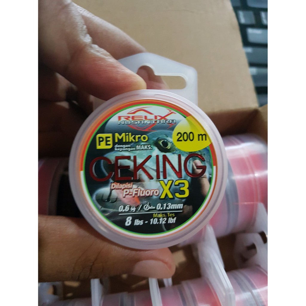 PE Ceking X3 Relix Nusantara 4-8LB