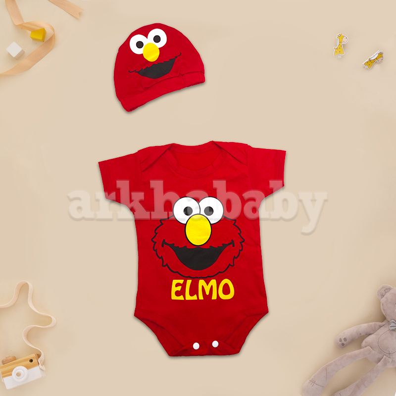 JUMPER BAYI BAJU BAYI ELMO /jumpsuit baby elmo