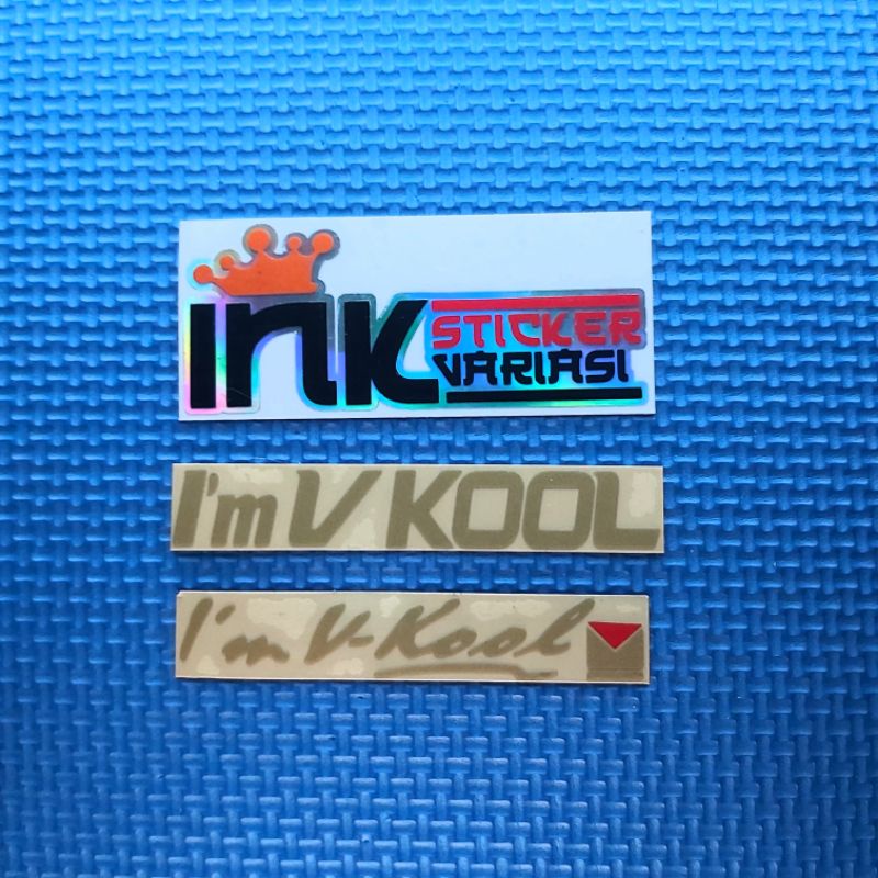 STICKER IM VKOOL IM V-KOOL CUTTING