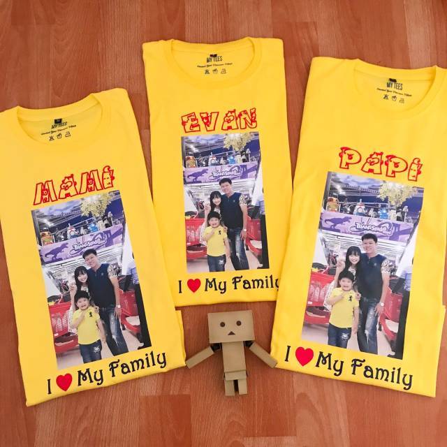 BAJU FOTO SENDIRI/ BAJU PREMIUM/BAJU CUSTOM /BAJU COUPLE/KAOS FOTO/BAJU ULTAH/BAJU COUPLE