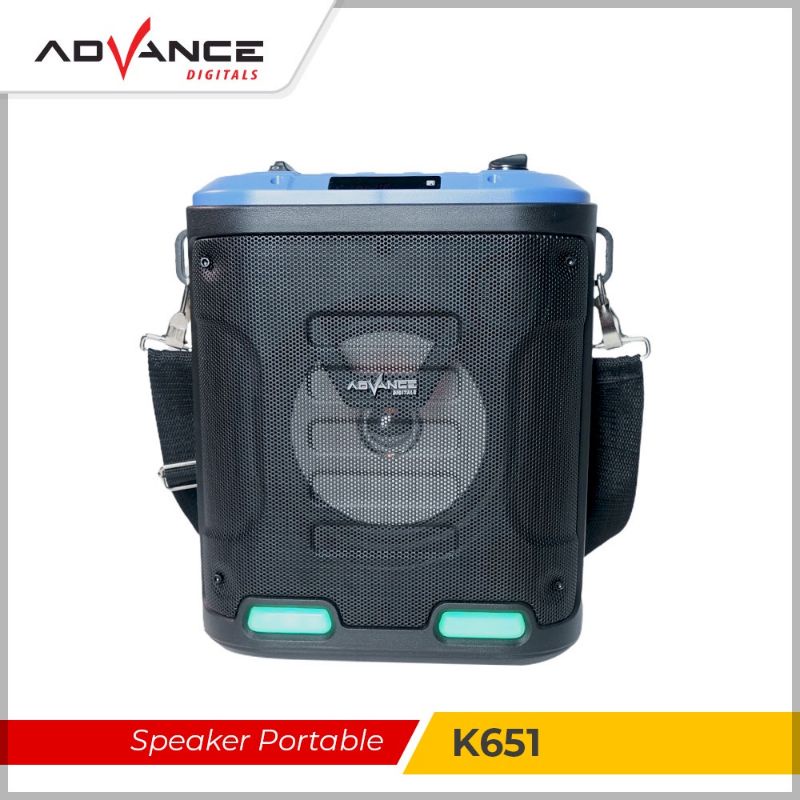 Advance K651 Speaker Portable Speaker Bluetooth Plus Mic Wireless