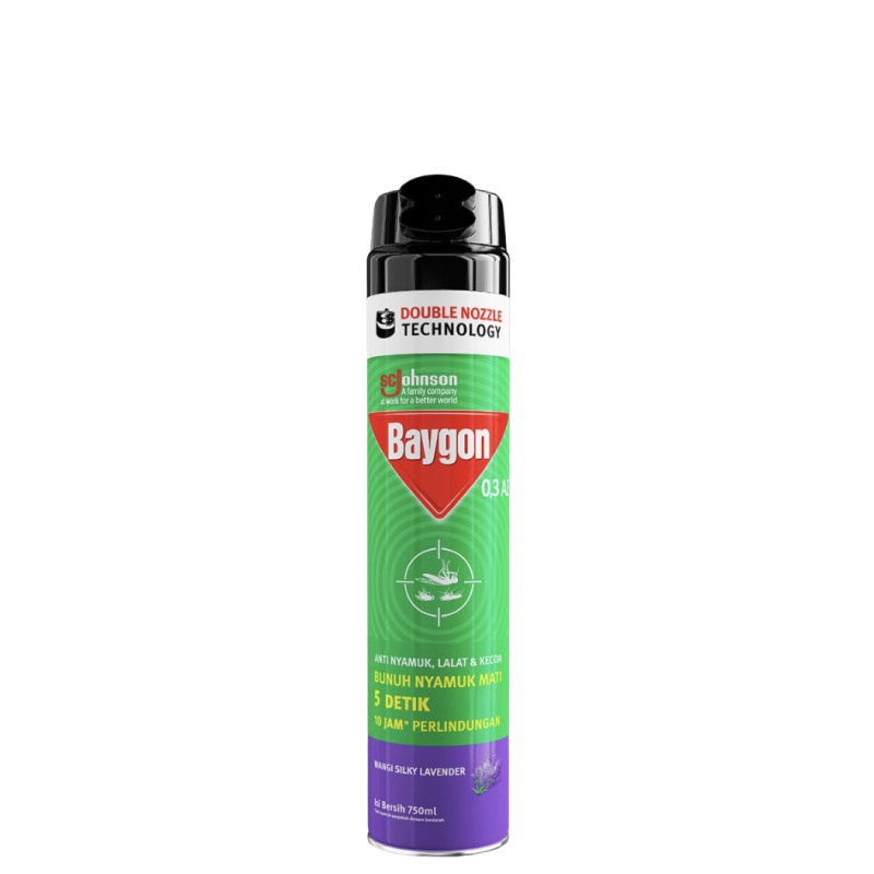 Promo Harga Baygon Insektisida Spray Silky Lavender 750 ml - Shopee