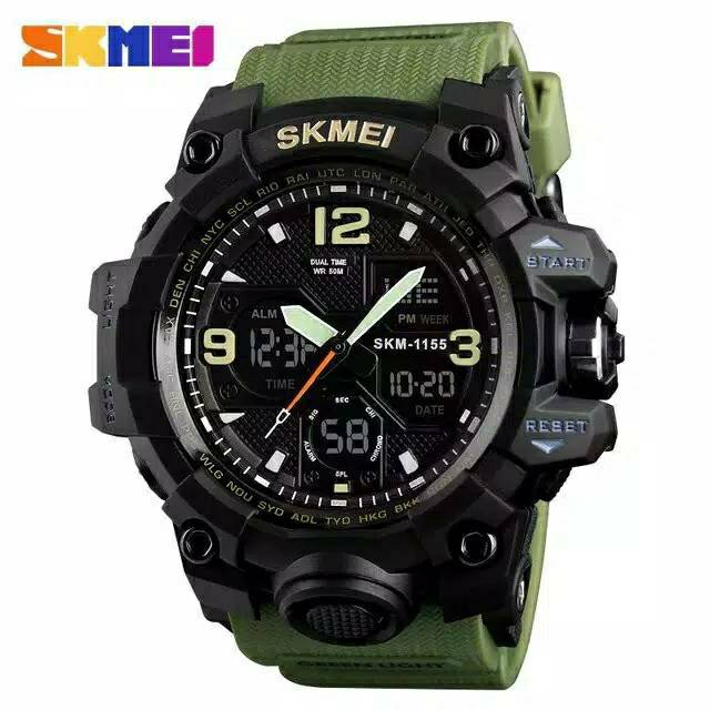 Jam SKMEI 1155b original water resist free carton box skmei