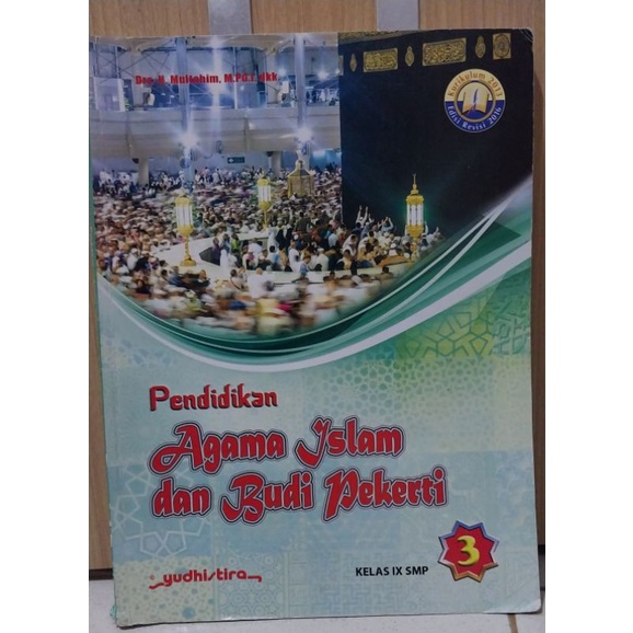 buku pendidikan agama islam yudhistira pai kelas XI SMP kelas 3