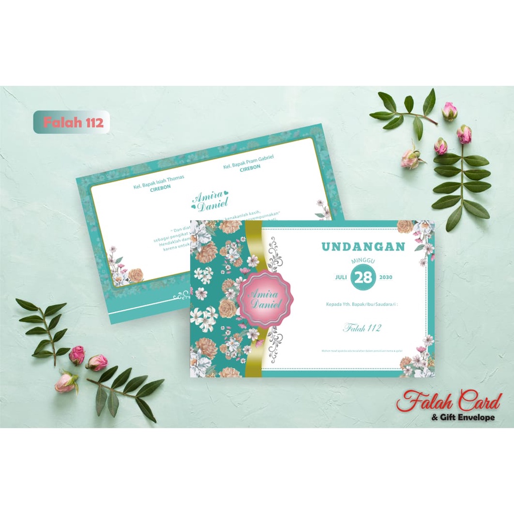 Blanko Undangan Falah 112