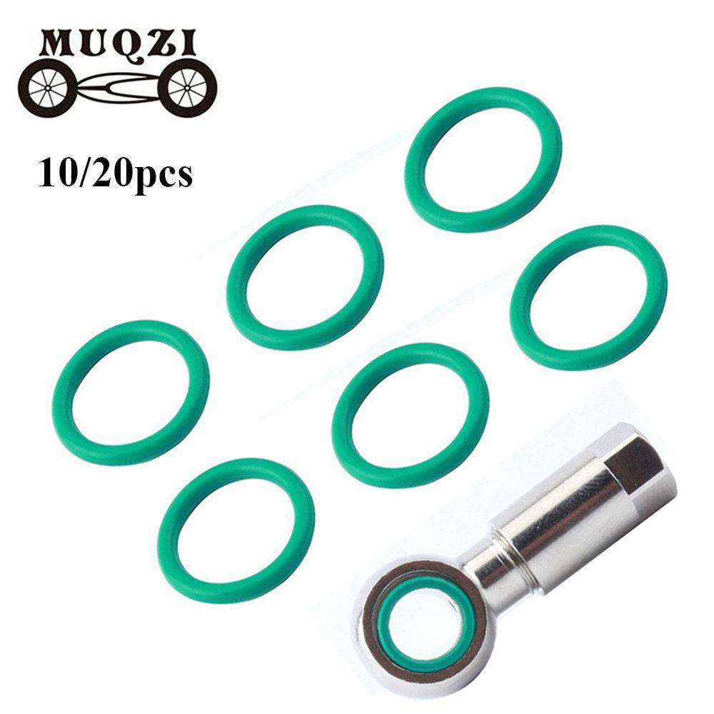 R-FLOWER 10 /20 Pcs Rem Olive Kepala Sepeda Jalan Minyak Seal Gasket Gunung Gigi Tetap Seal Ring