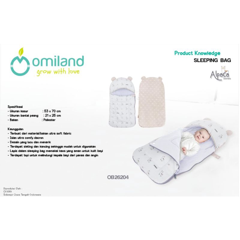 Omiland Sleeping Bag Alpaca Series