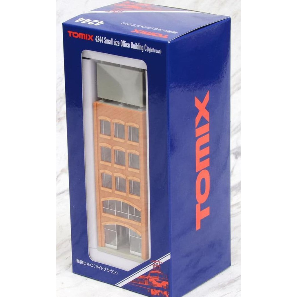 White N scale Tomix 4218 Large Office Building 