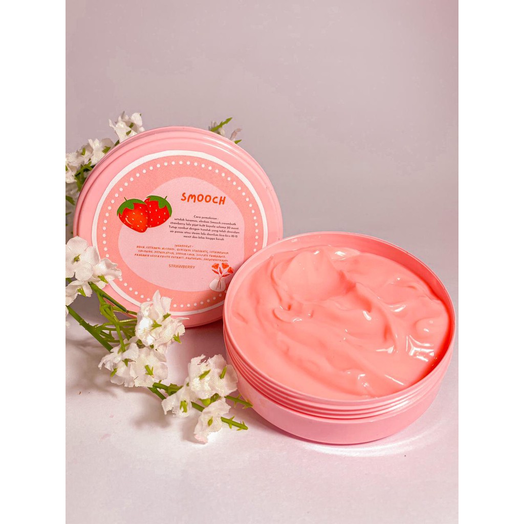 Smoooch Creambath I Creambath Salon Strawberry I 100 gram