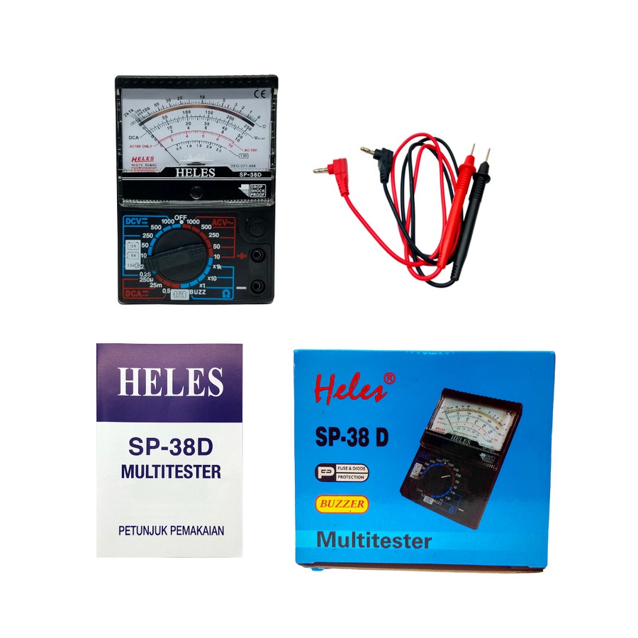 Avometer Heles SP38D Multitester Analog SP-38 D Multimeter SP38 D