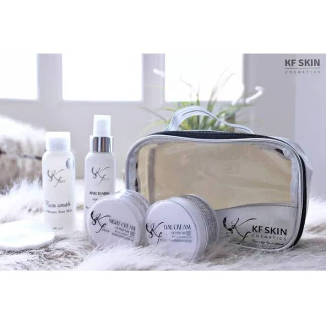 KFSKIN PAKET WAJAH KF SKIN BPOM ORIGINAL
