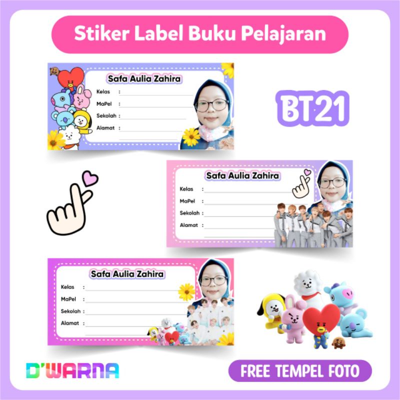 

Stiker Label Nama Buku Pelajaran