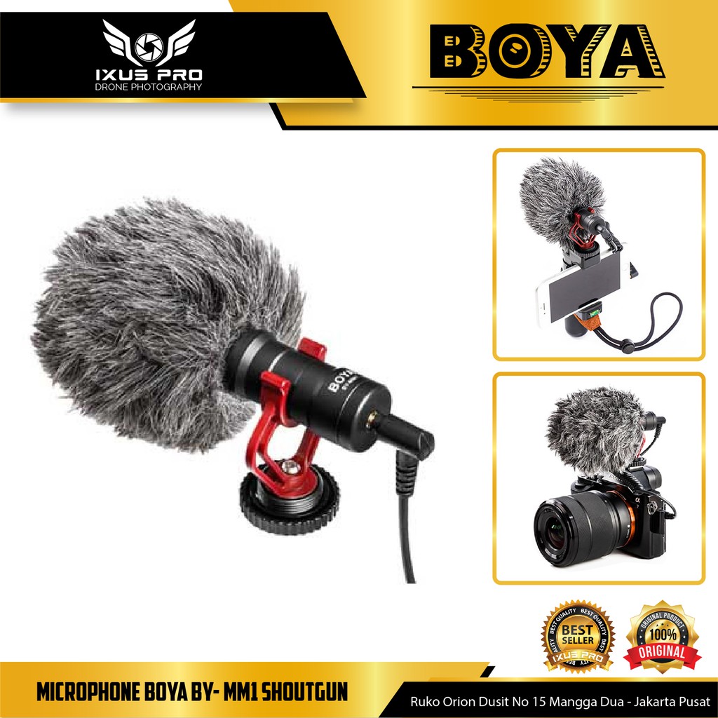 Boya Wireless Microphone MM1 / BY-MM1 / BY-MM-1