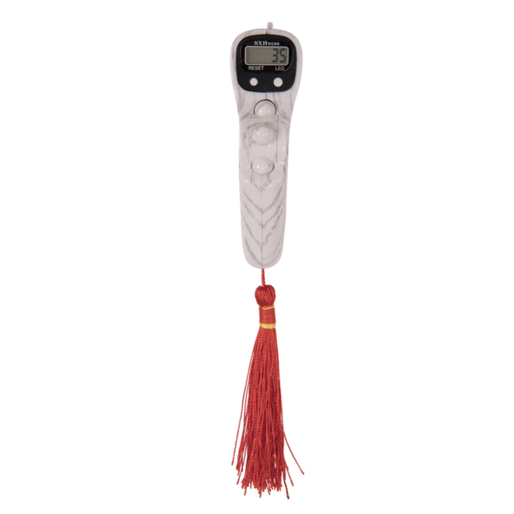 TASBIH Digital Muslim Tasbih LED Terbaru / Muslim Tasbih Digital Kayu Manik Alat Hitung Led Digital Tasbih Premium Ori-Terbaru +Putih