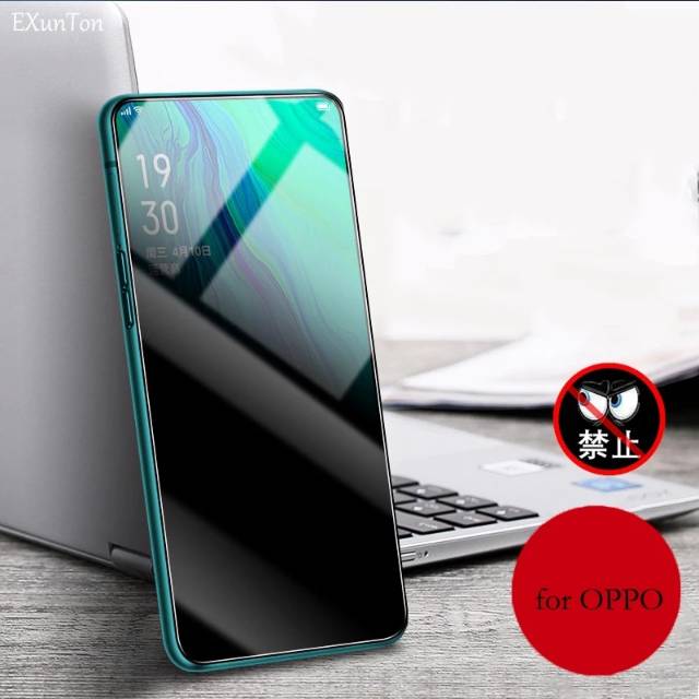 PROMO Tempered Glass untuk OPPO Reno 2, Reno 2F Reno 3, Reno 3 Pro Layar FULL COVER Anti Gores Kaca