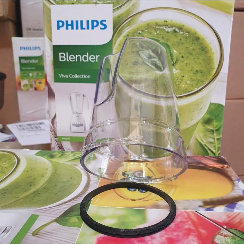 Gelas Mill + Karet Blender Philips