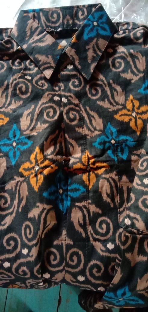 Gamis Batik Manggar, Padi,sekar,cantik,kubis,kipas,daun,kupu