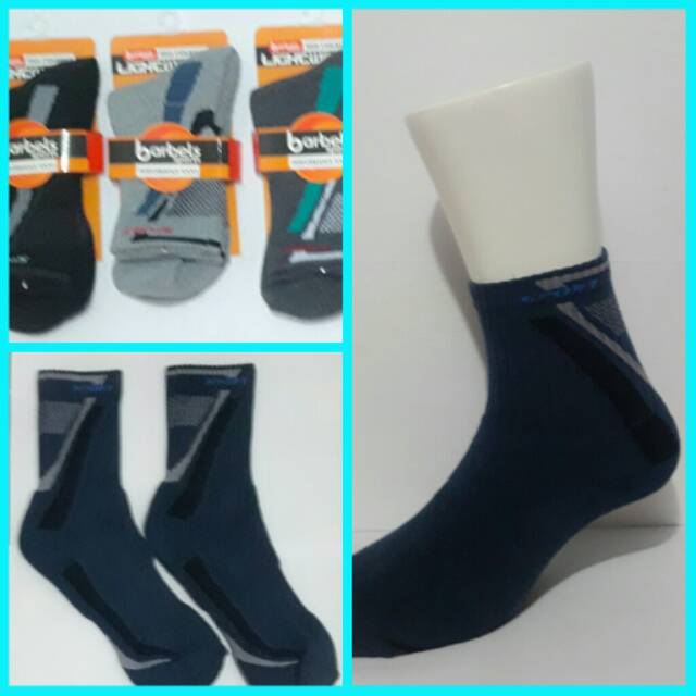 Kaos Kaki Pendek Barbels Sports