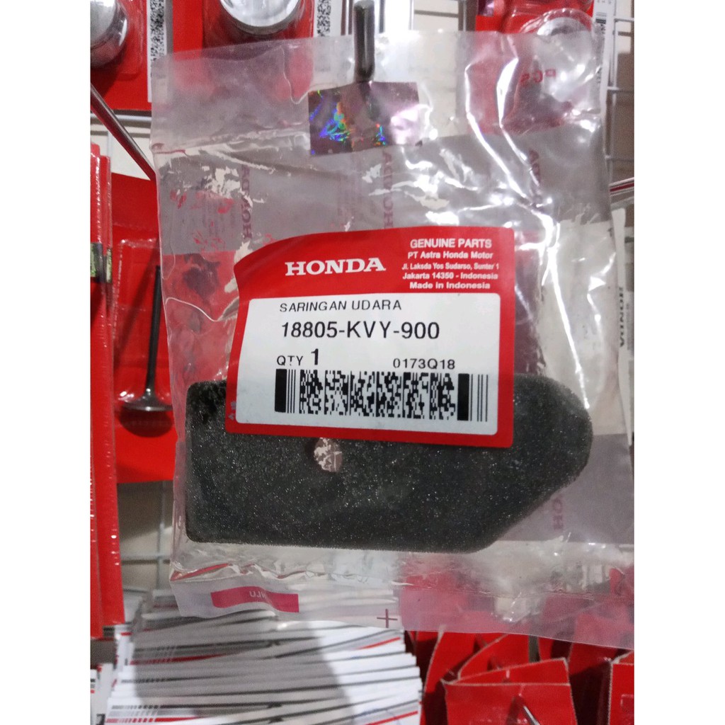 JAMINAN MUTU Filter Saringan Udara Honda Beat Scoopy Vario Karbu 18805KVY900