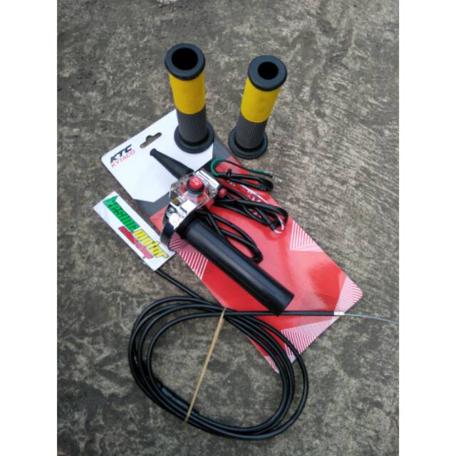 Gas Spontan KTC Kytaco 1 Kabel Tranparan ON/OFF Stater Universal Motor