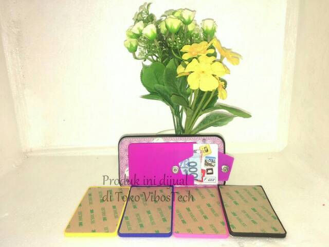 Wallet Stand HP / Dompet Kartu Stand HP