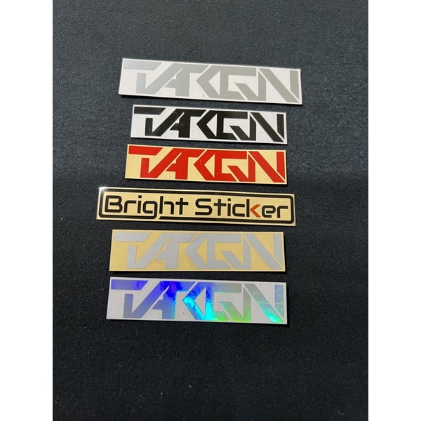 STICKER TARGN STIKER TARGN CUTTING