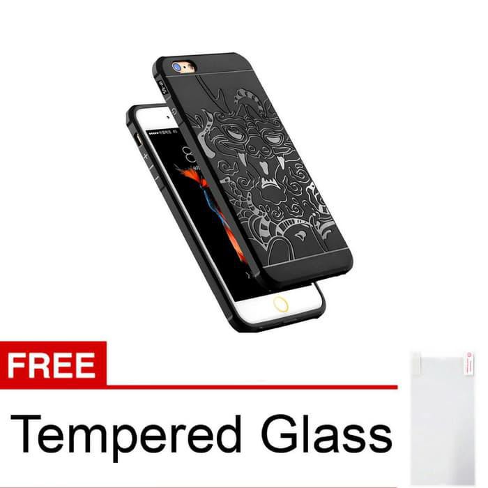 Cocose Dragon Case Iphone 6 / 6S TPU backcase Original Free Tempered Keren