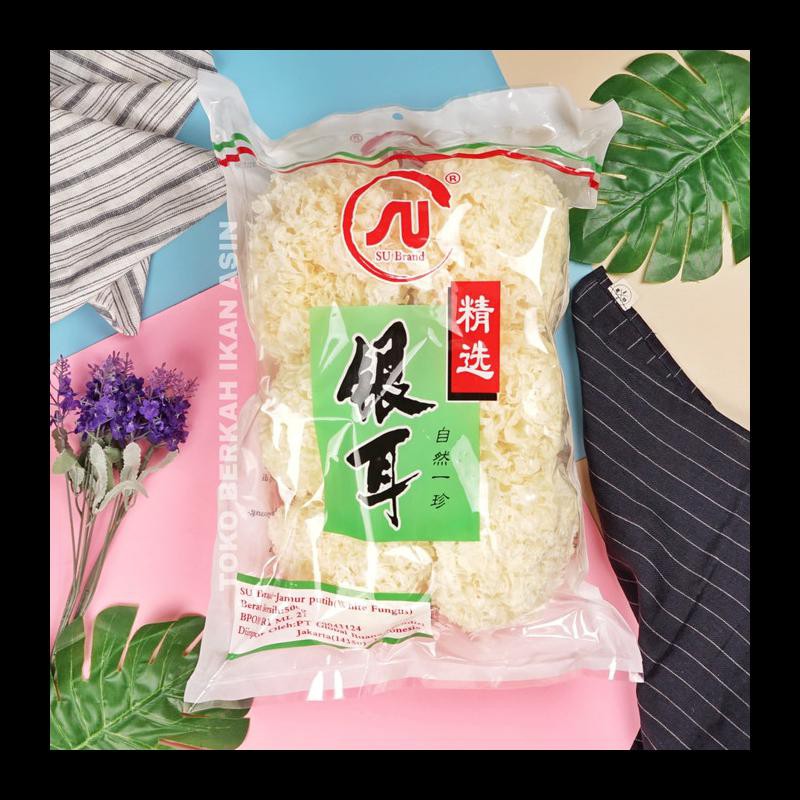 

BARU! JAMUR PUTIH SU BRAND / WHITE FUNGUS 500GRAM MURAH