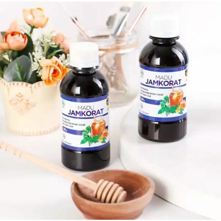 

PROMO Obat Untuk Kolesterol Paling Ampuh Herbal Madu JAMKORAT Dan Asam Urat 280 Gram Bisa COD Bayar Di Tempat - Husna Herbal Nabawi