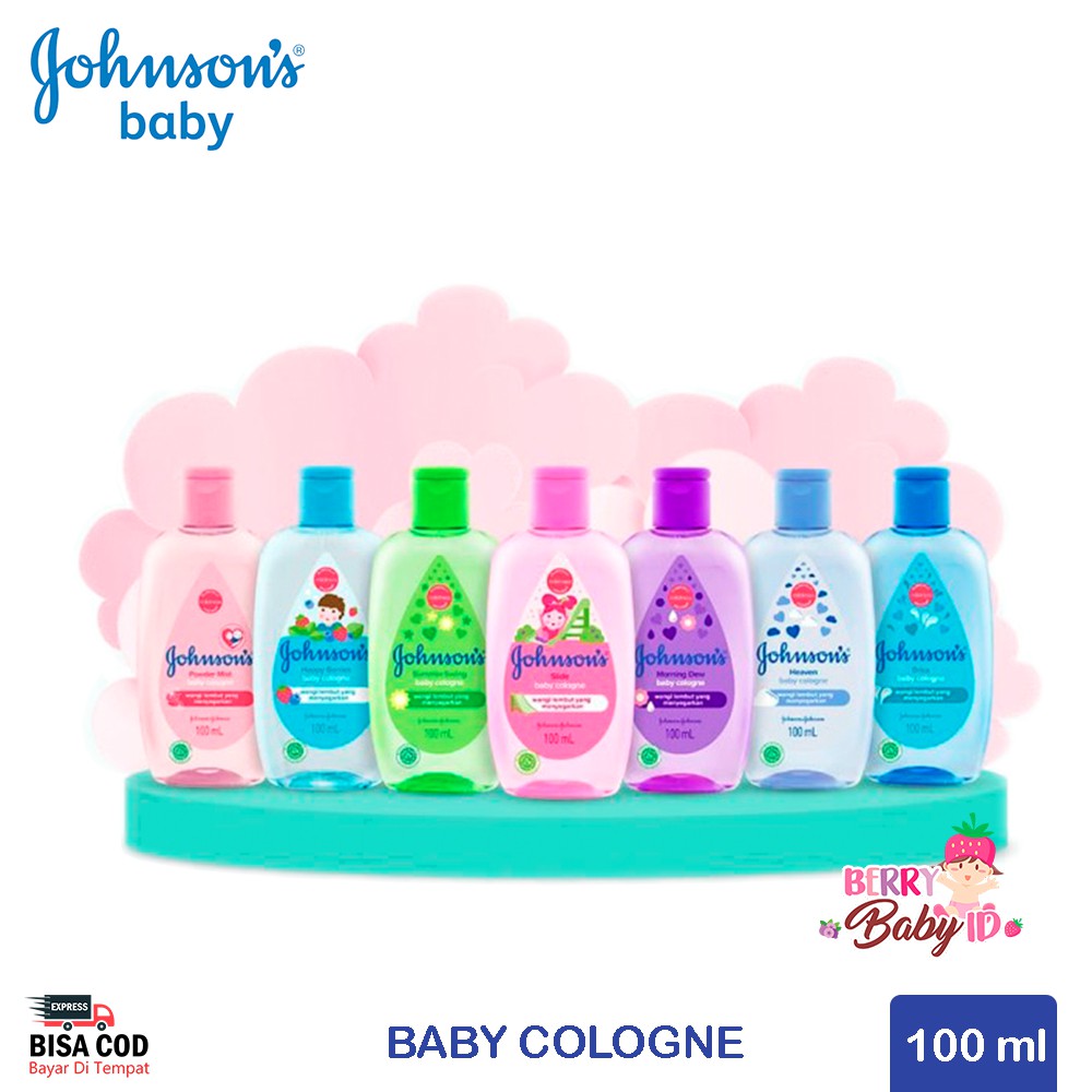 Johnson's Baby Cologne Parfum Bayi Anak Minyak Wangi 100ml Johnson's Berry Mart