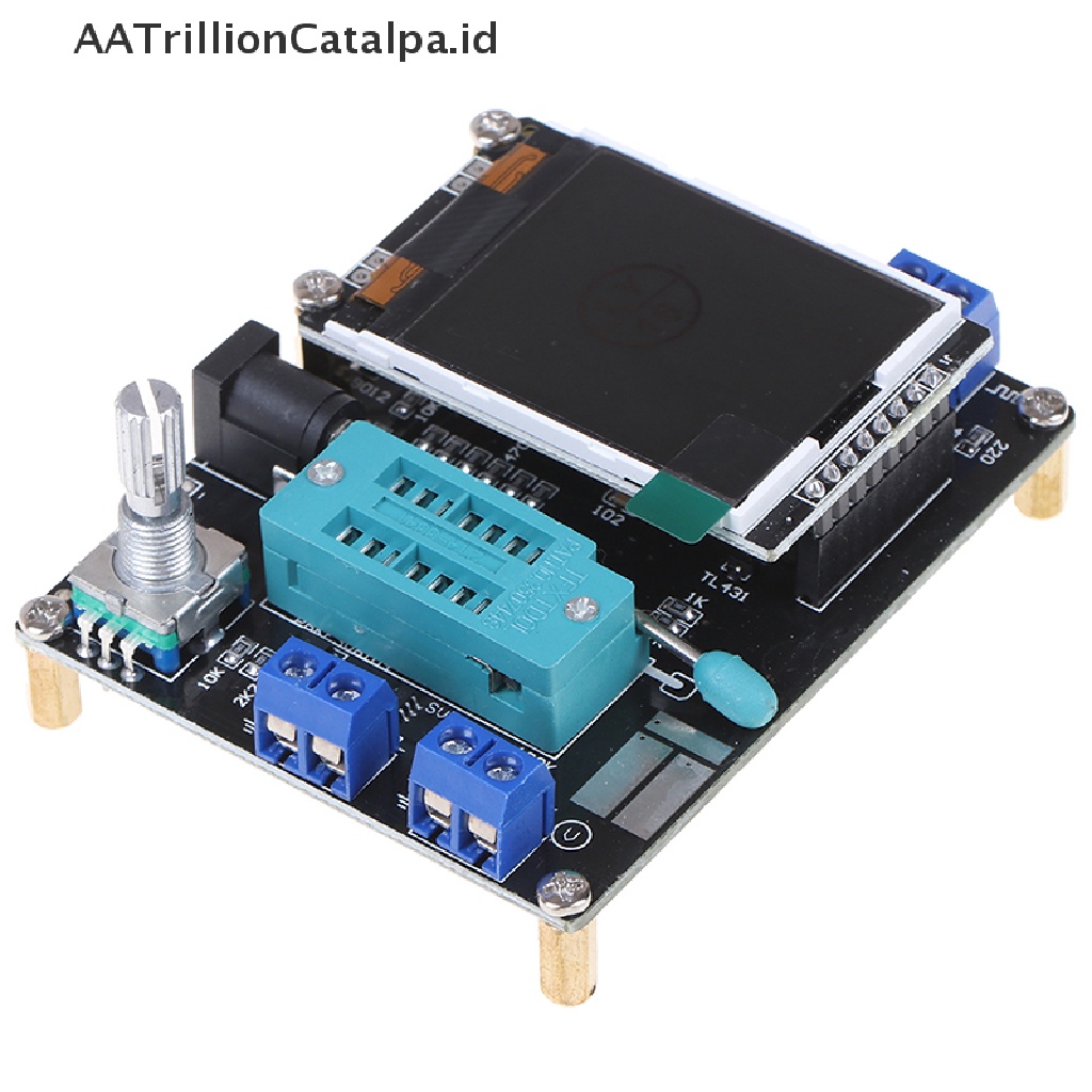 (AATrillionCatalpa) Gm328a Modul Tester Transistor Dioda LCR ESR