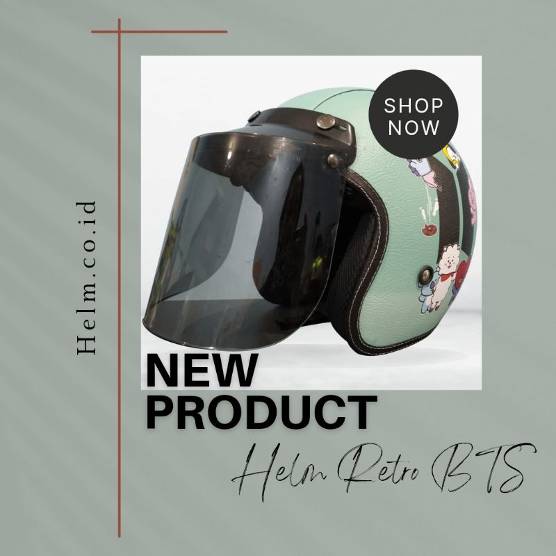 Helm retro BTS