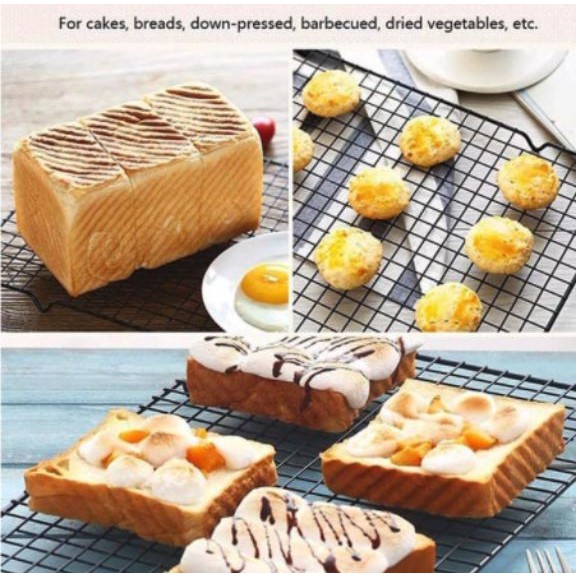 Cooling Rack Tatakan Kue Cake Single Rak Pendingin Biscuit Drying Net