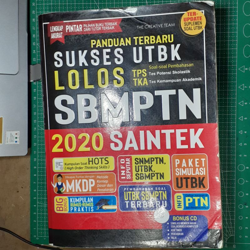 PRELOVED BUKU SUKSES UTBK LOLOS SBMPTN SAINTEK 2020