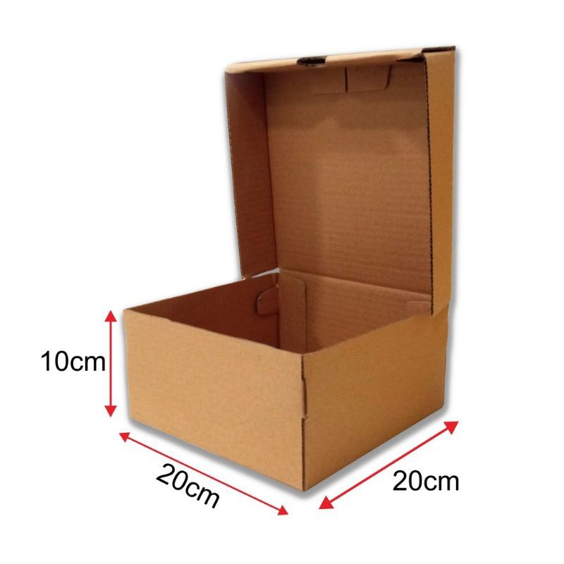 

box kue 20x20x10cm - box hampers - box parcel - gift box - dus kue - gift box - cake box - kotak kue