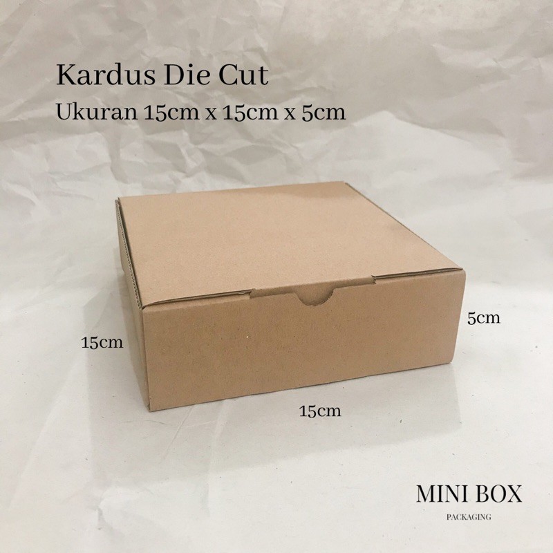 

(15x15x5) Kadus Packing Die Cut / Kardus Kado / Kardus Box Pizza / Karton Box / Box Packing