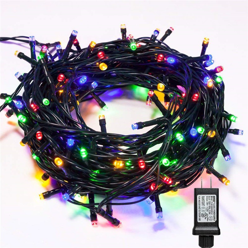 Lampu Tumblr  8m kode 6353-2  - Lampu Natal Twinkle Rainbow Light 8meter 100LED / Rainbow