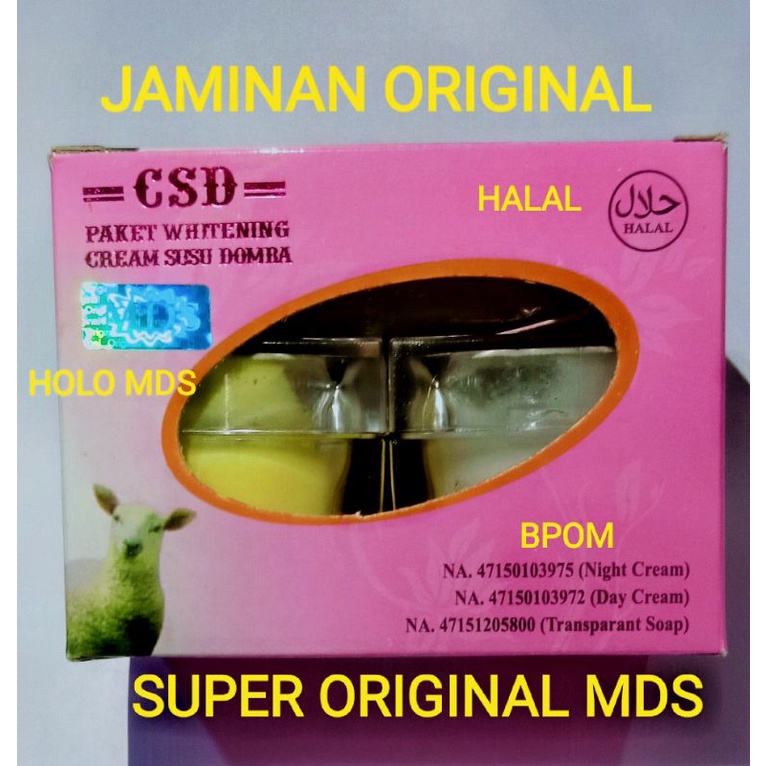 cream susu domba hologram mds 30gr super original mds