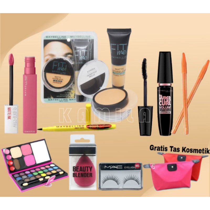 Paket Kosemtik Maybelline Paket Makeup Lengkap Kosmetik Maybelline Lengkap Paket Kosmetik Lengkap Pa