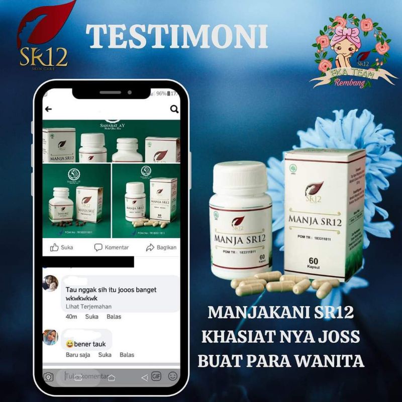 MANJAKANI butir obat keputihan nyeri haid bau tidak sedap kista promil manjakani pelancar haid SR12