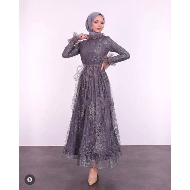 Gamis Gaun Premium Monzana Turki