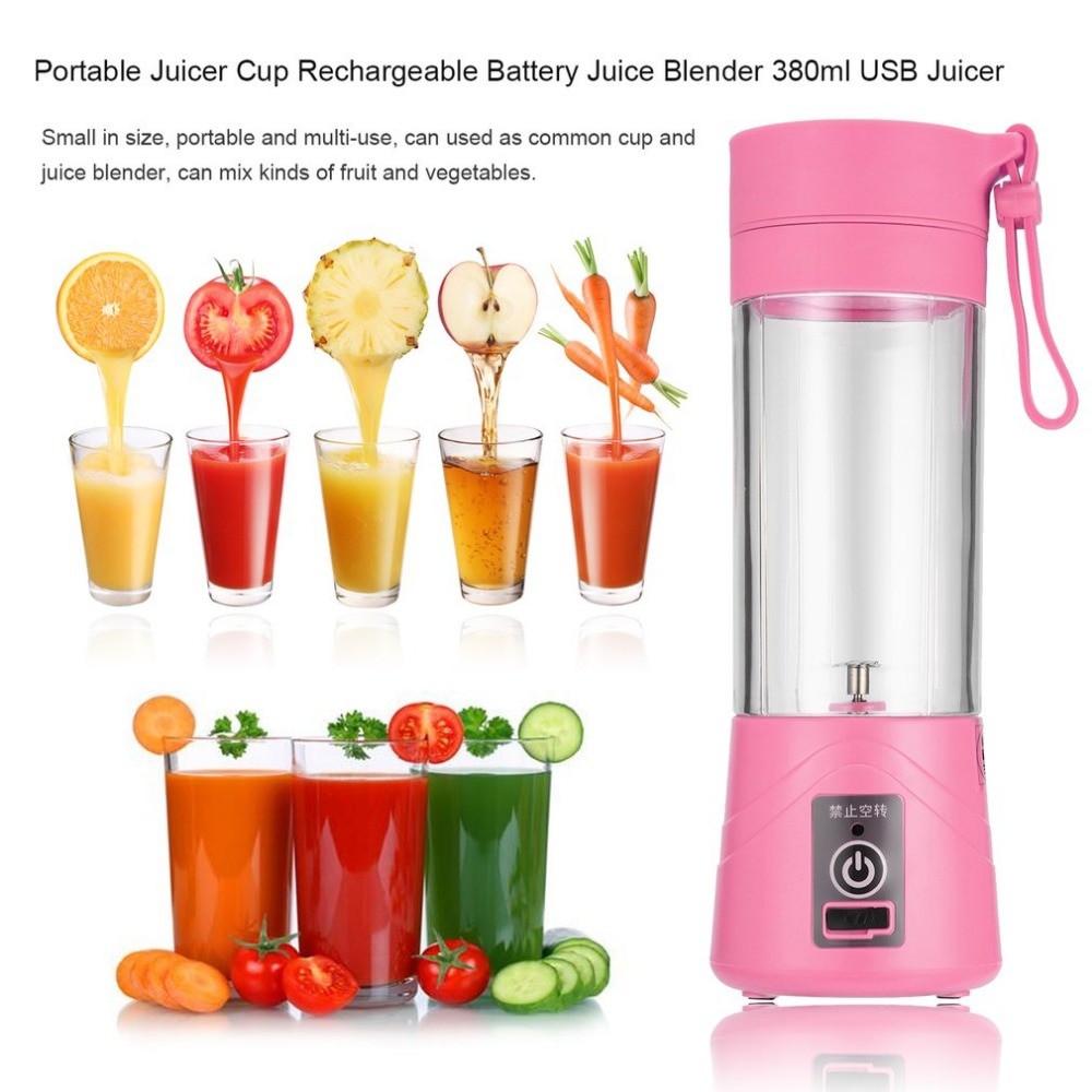 Blender Portable Juice Cup Jus Cas USB Rechargeable Shake n Take My Bottle Eletric Juicer