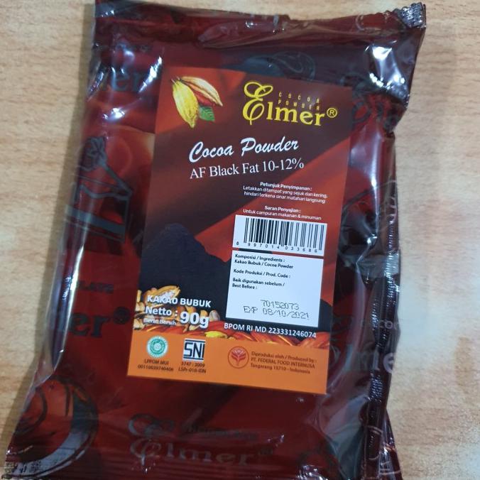 

Diskon Elmer Africa Black cocoa powder 90 gr pack / coklat bubuk cocoa powder Promo Awal tahun