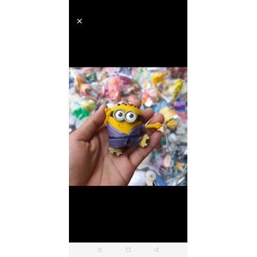 Mainan Maenan Minions minion 13 Mc Donalds Happy Meal Preloved