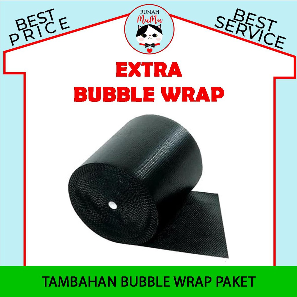 EXTRA PACKING BUBBLE WRAP UNTUK KEAMANAN PRODUK