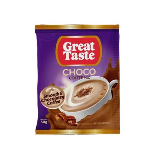 

Kopi Impor Filipina Great Taste Coklat Coffee mix isi 10 sachet