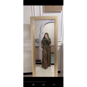 pesanan Gamis 3D plum SekararumFashion