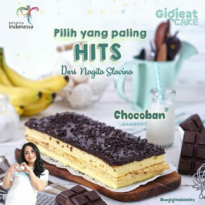 

Diskon! Gigieat Cake Coklat Kuadrat